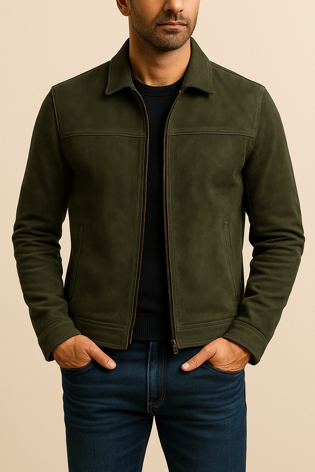 Classic Leather Jacket – Rugged Elegance