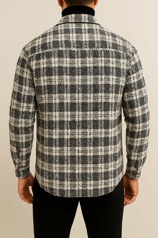 Checked Overshirt – Modern Versatility