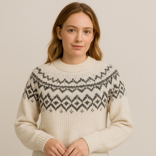 Classic Knit Mock Sweater